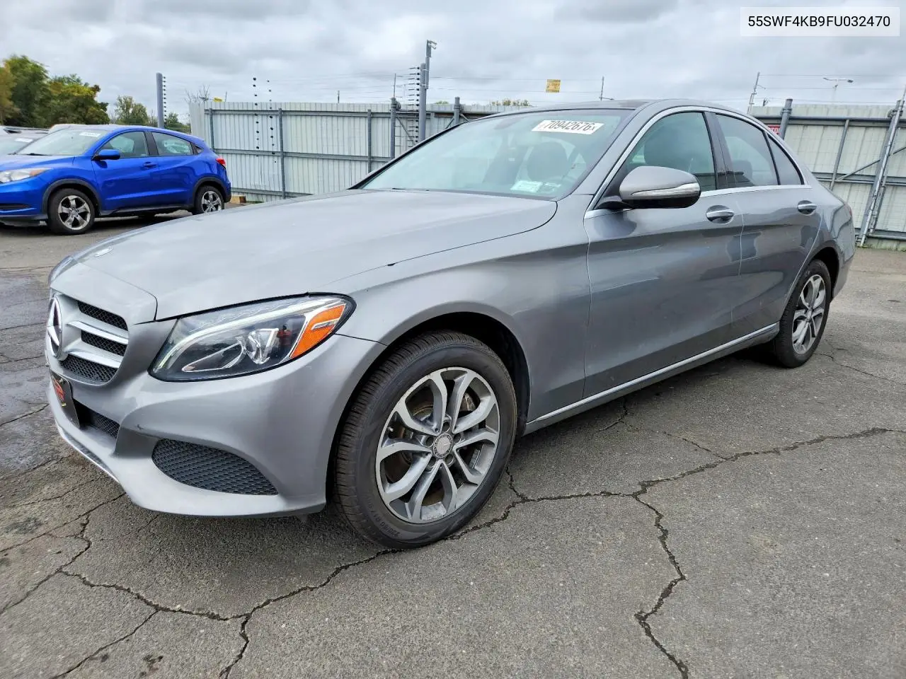 MERCEDES C-KLASSE 2015, VIN 55SWF4KB9FU032470