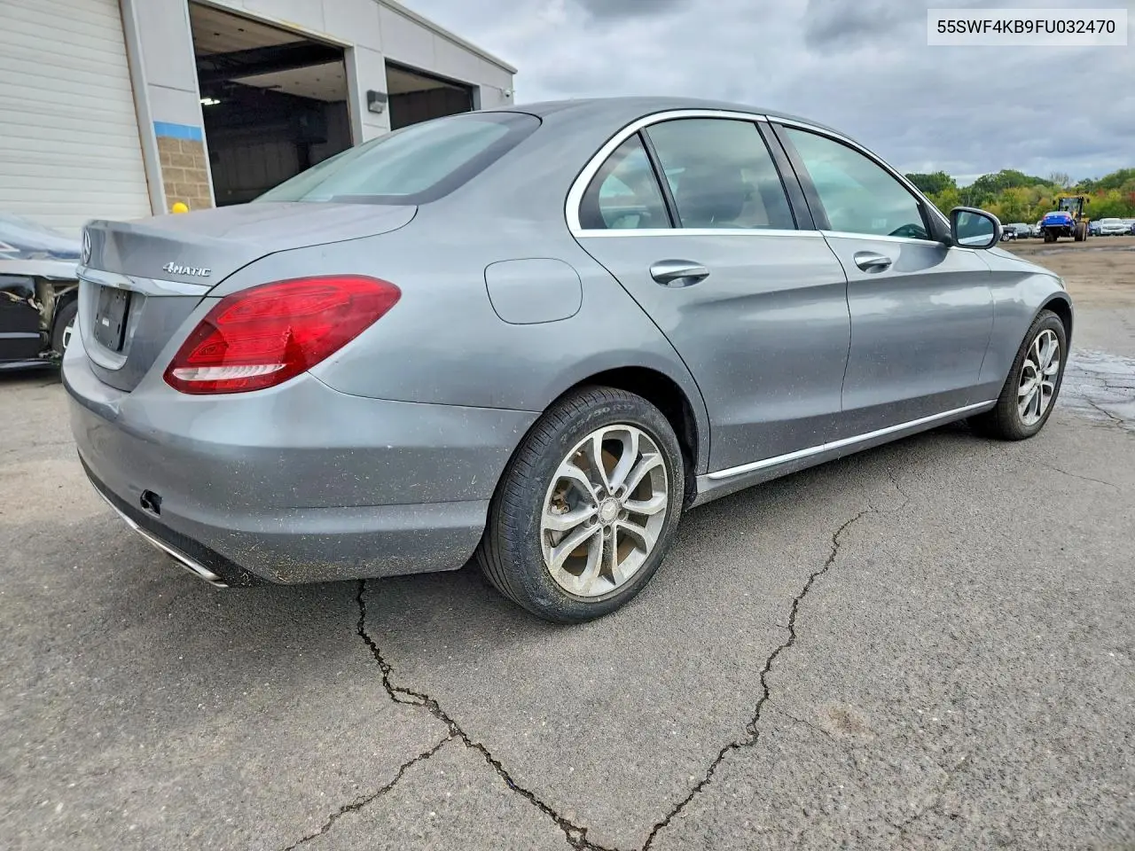 2015 MERCEDES C-KLASSE VIN 55SWF4KB9FU032470 — фото 3