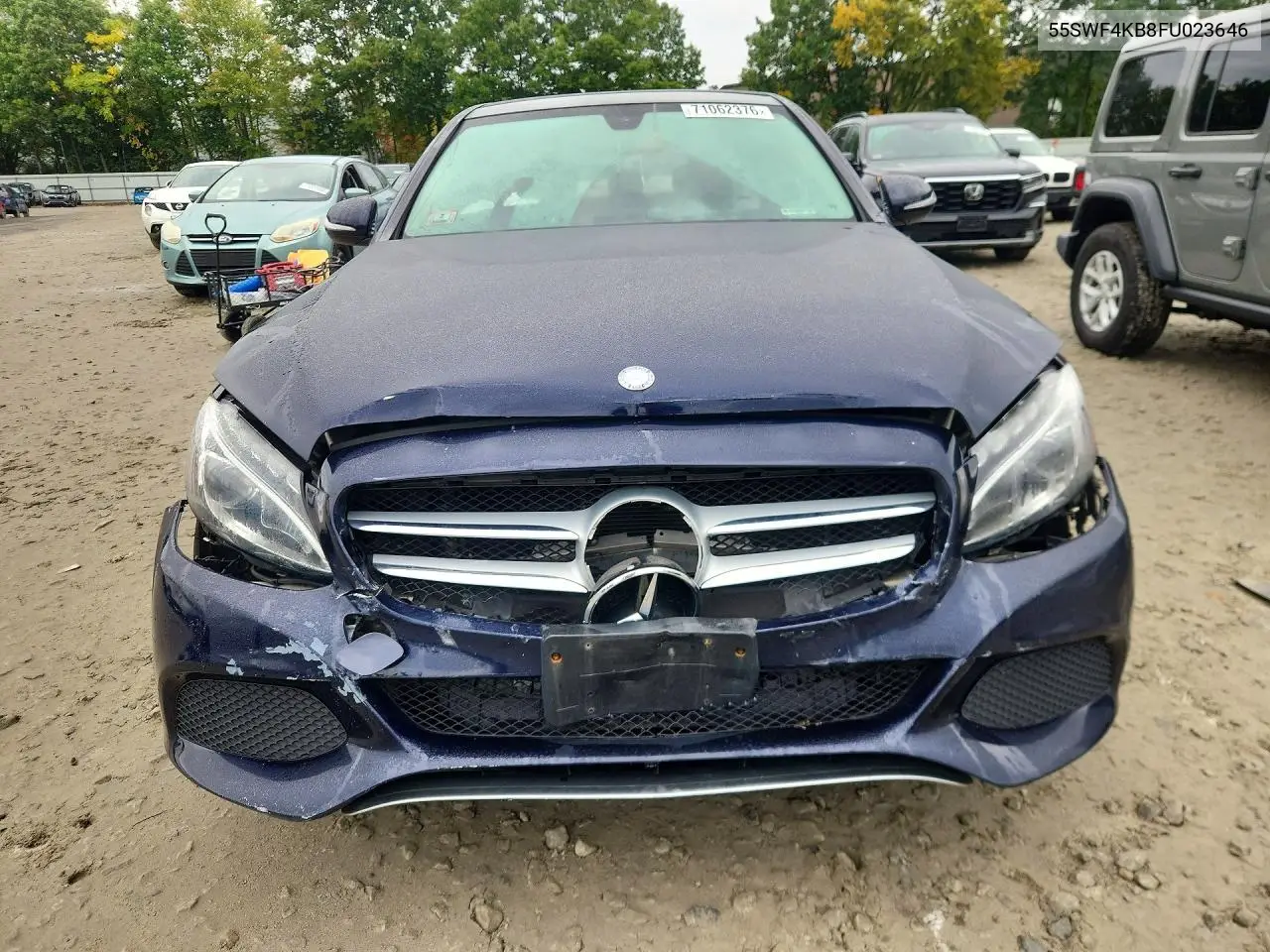 2015 MERCEDES C-KLASSE VIN 55SWF4KB8FU023646 — фото 5