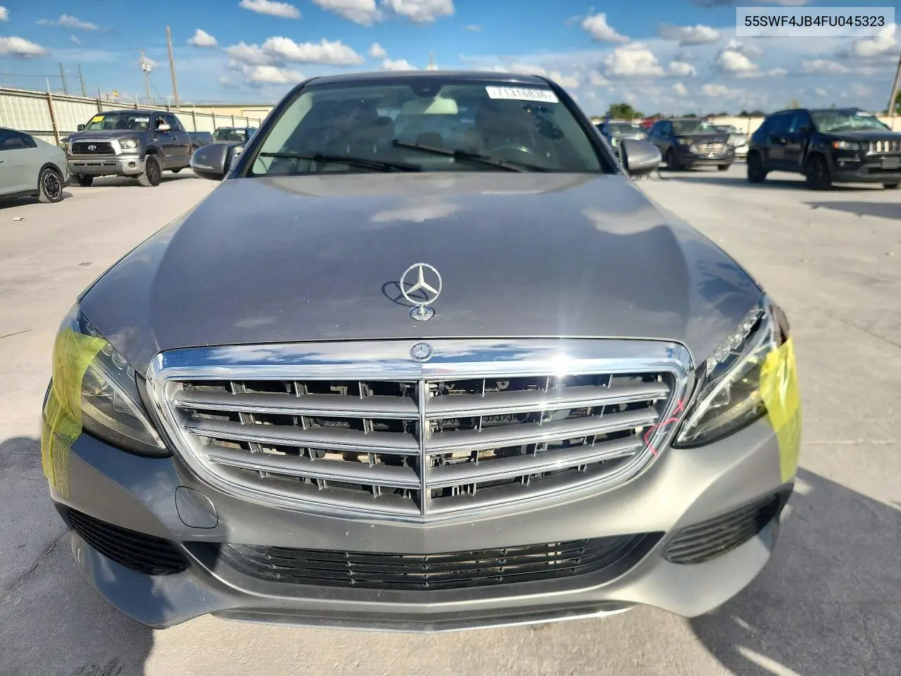 2015 MERCEDES C-KLASSE VIN 55SWF4JB4FU045323 — фото 5