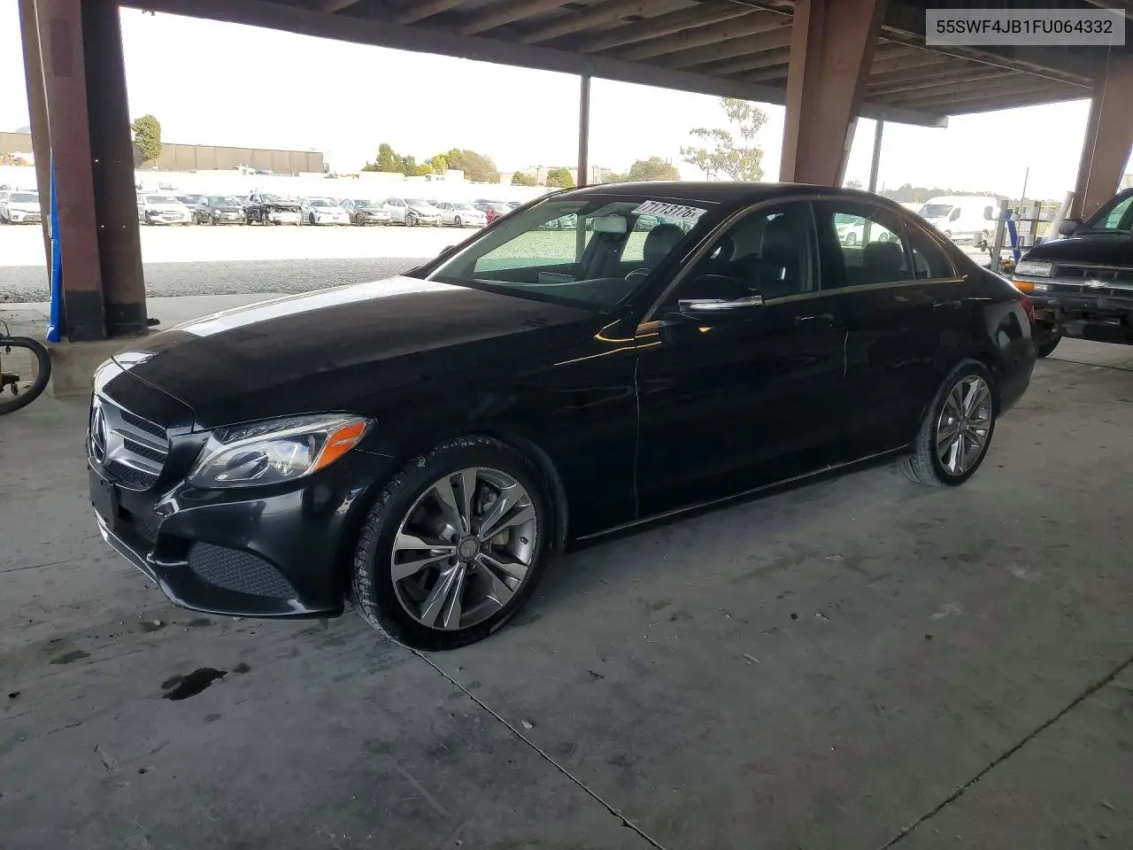 MERCEDES C-KLASSE 2015, VIN 55SWF4JB1FU064332