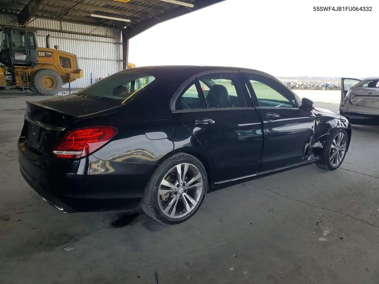 2015 MERCEDES C-KLASSE VIN 55SWF4JB1FU064332 — фото 3