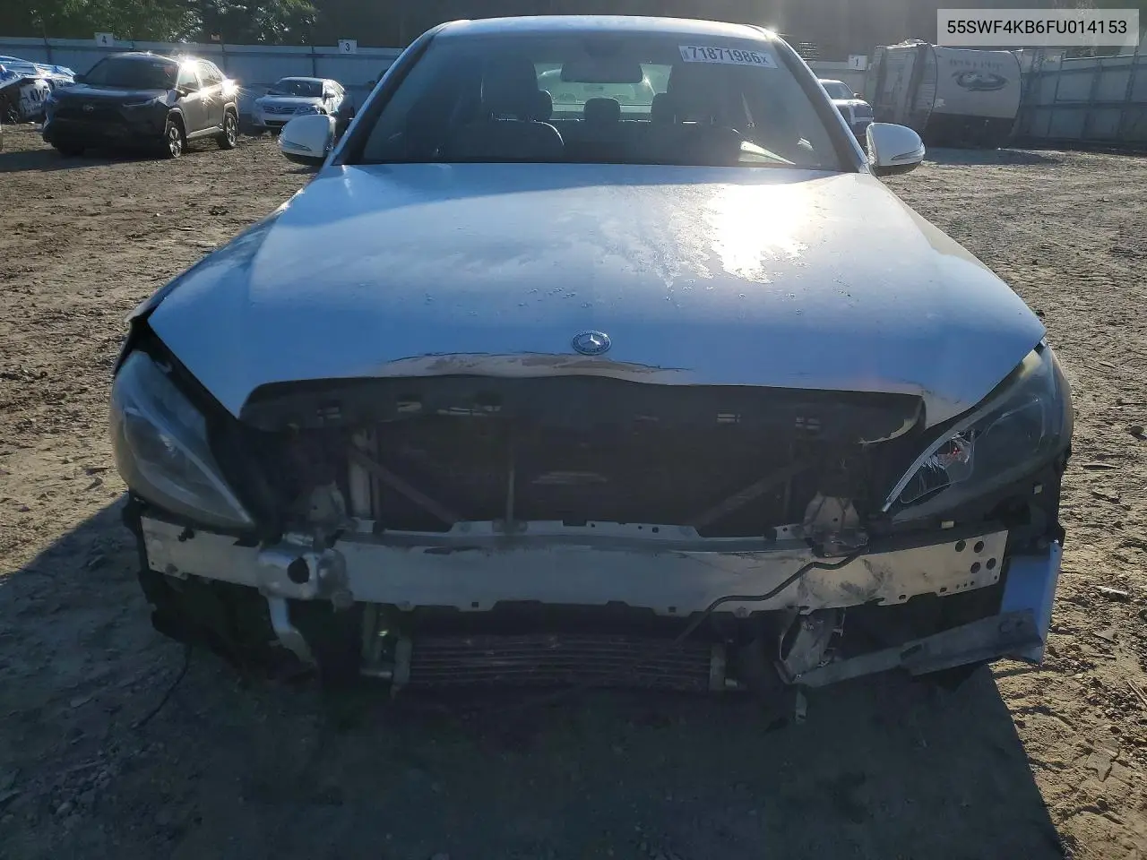 2015 MERCEDES C-KLASSE VIN 55SWF4KB6FU014153 — фото 5