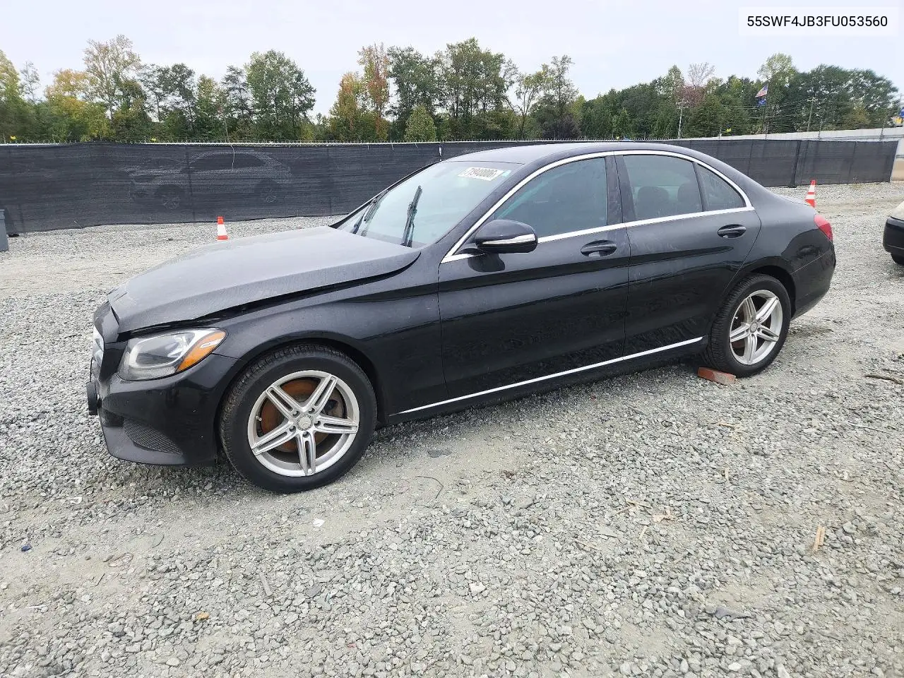 MERCEDES C-KLASSE 2015, VIN 55SWF4JB3FU053560