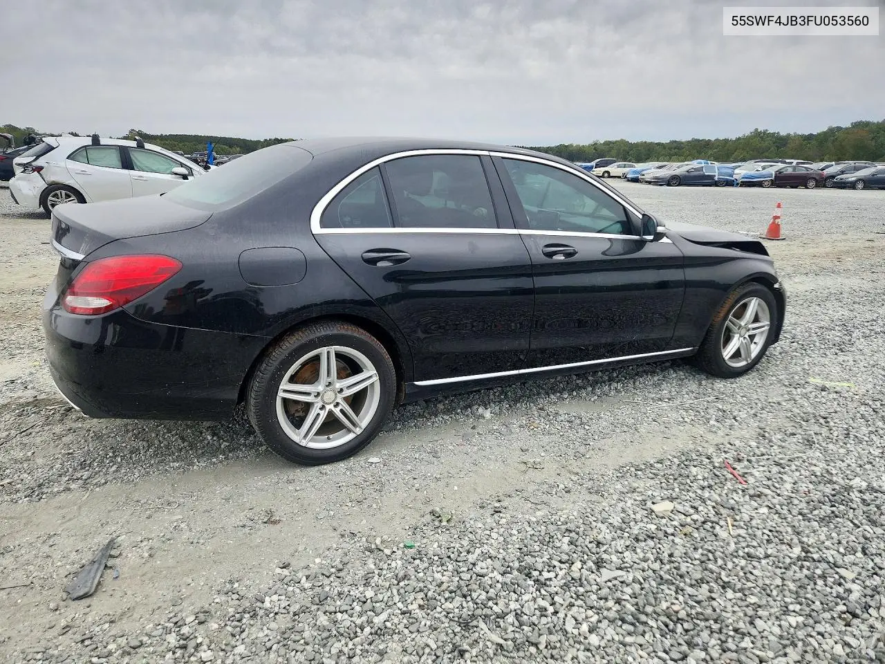 2015 MERCEDES C-KLASSE VIN 55SWF4JB3FU053560 — фото 3