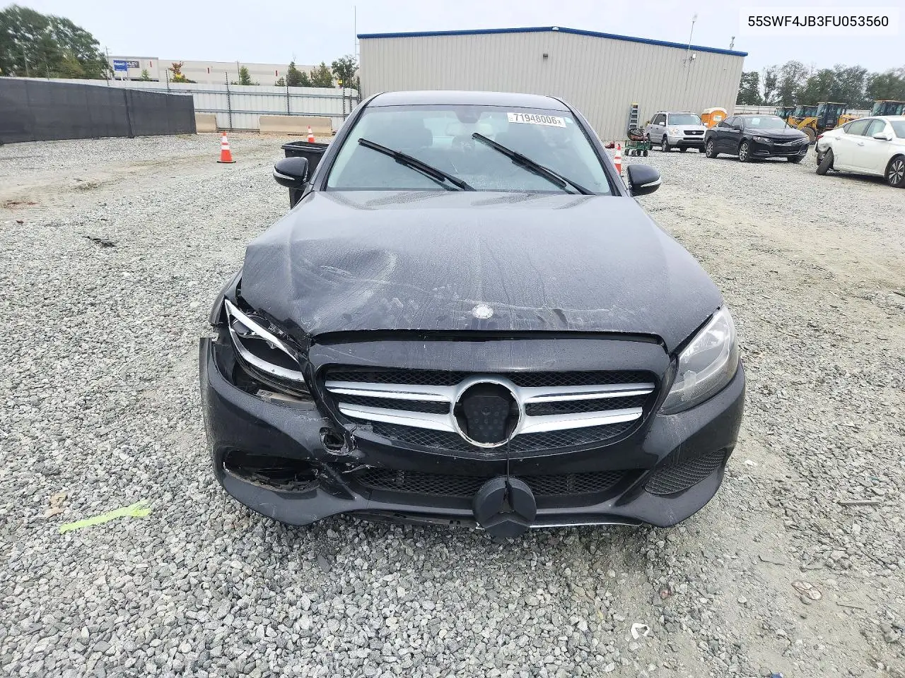 2015 MERCEDES C-KLASSE VIN 55SWF4JB3FU053560 — фото 5