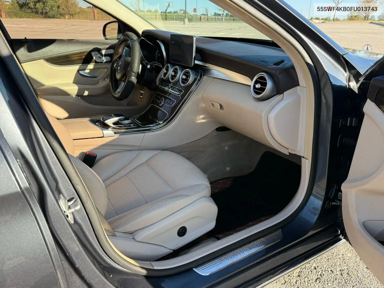 2015 MERCEDES C-KLASSE VIN 55SWF4KB0FU013743 — фото 5