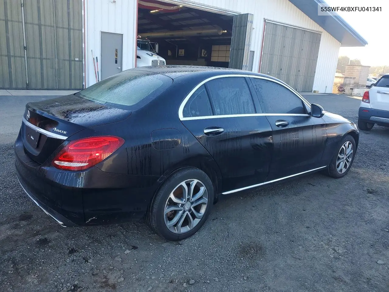 2015 MERCEDES C-KLASSE VIN 55SWF4KBXFU041341 — фото 3