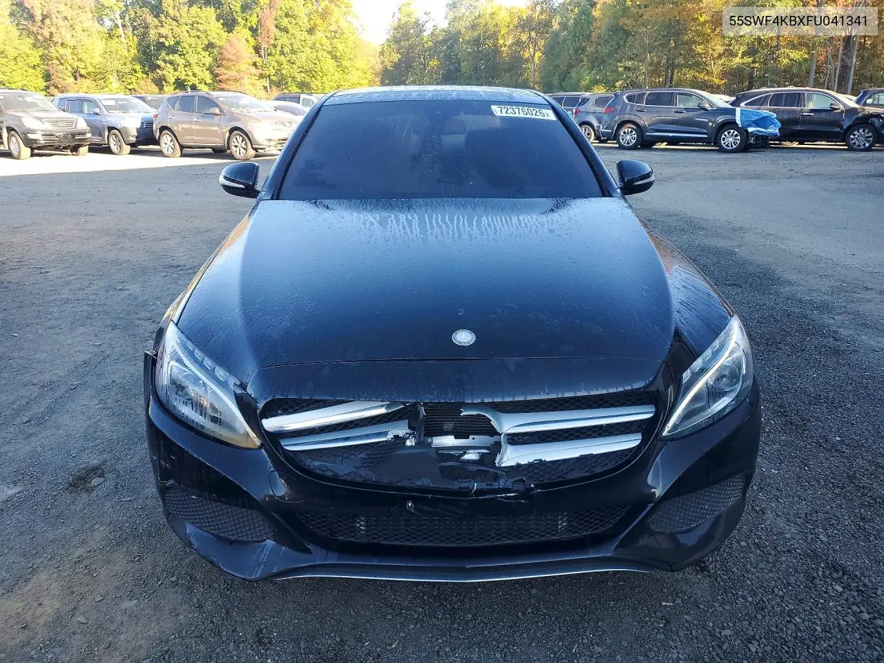 2015 MERCEDES C-KLASSE VIN 55SWF4KBXFU041341 — фото 5