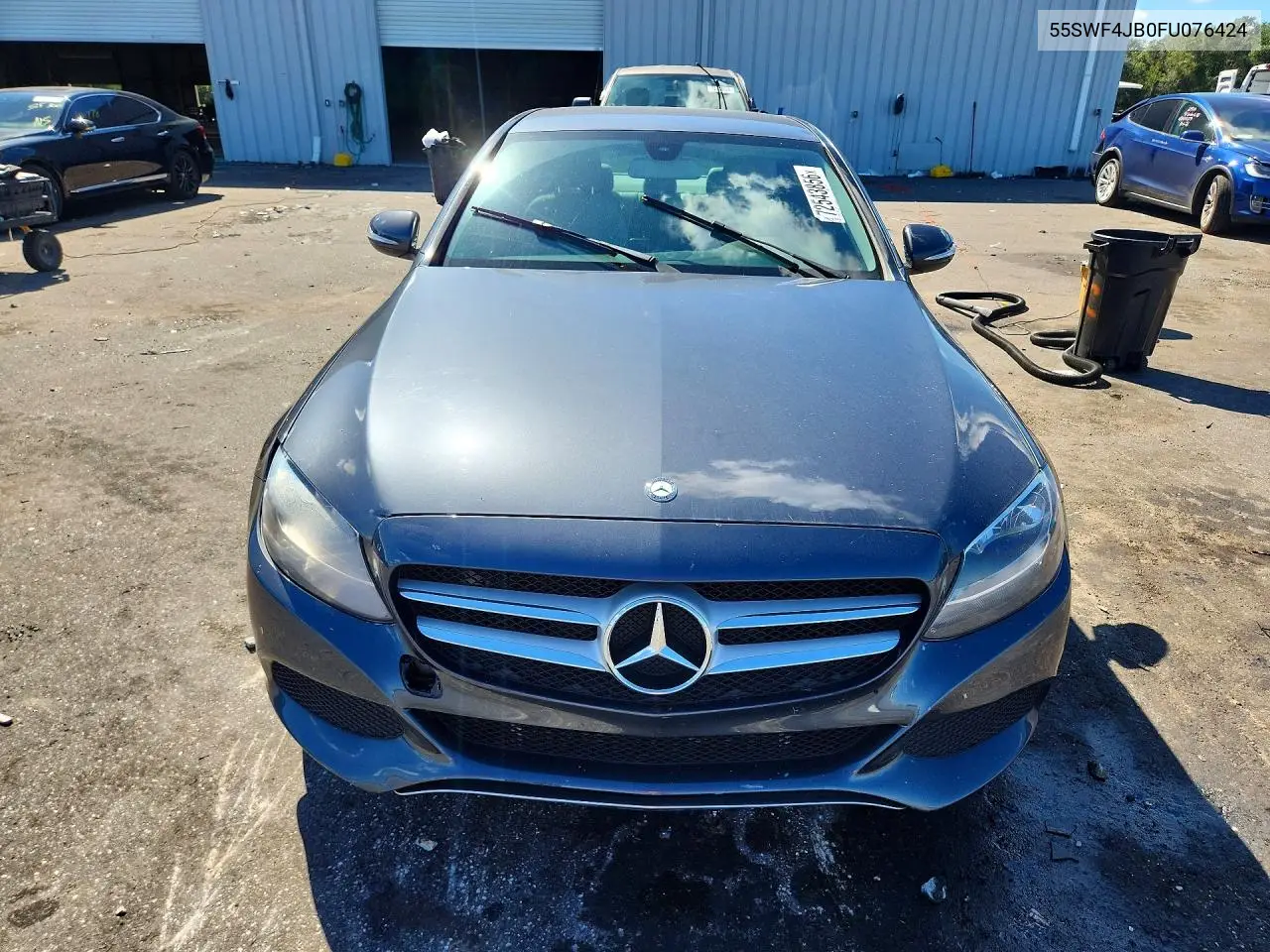 2015 MERCEDES C-KLASSE VIN 55SWF4JB0FU076424 — фото 5