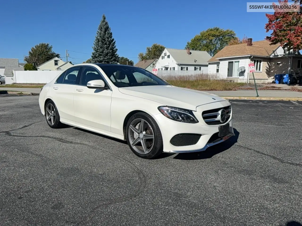 MERCEDES C-KLASSE 2015, VIN 55SWF4KB9FU006256