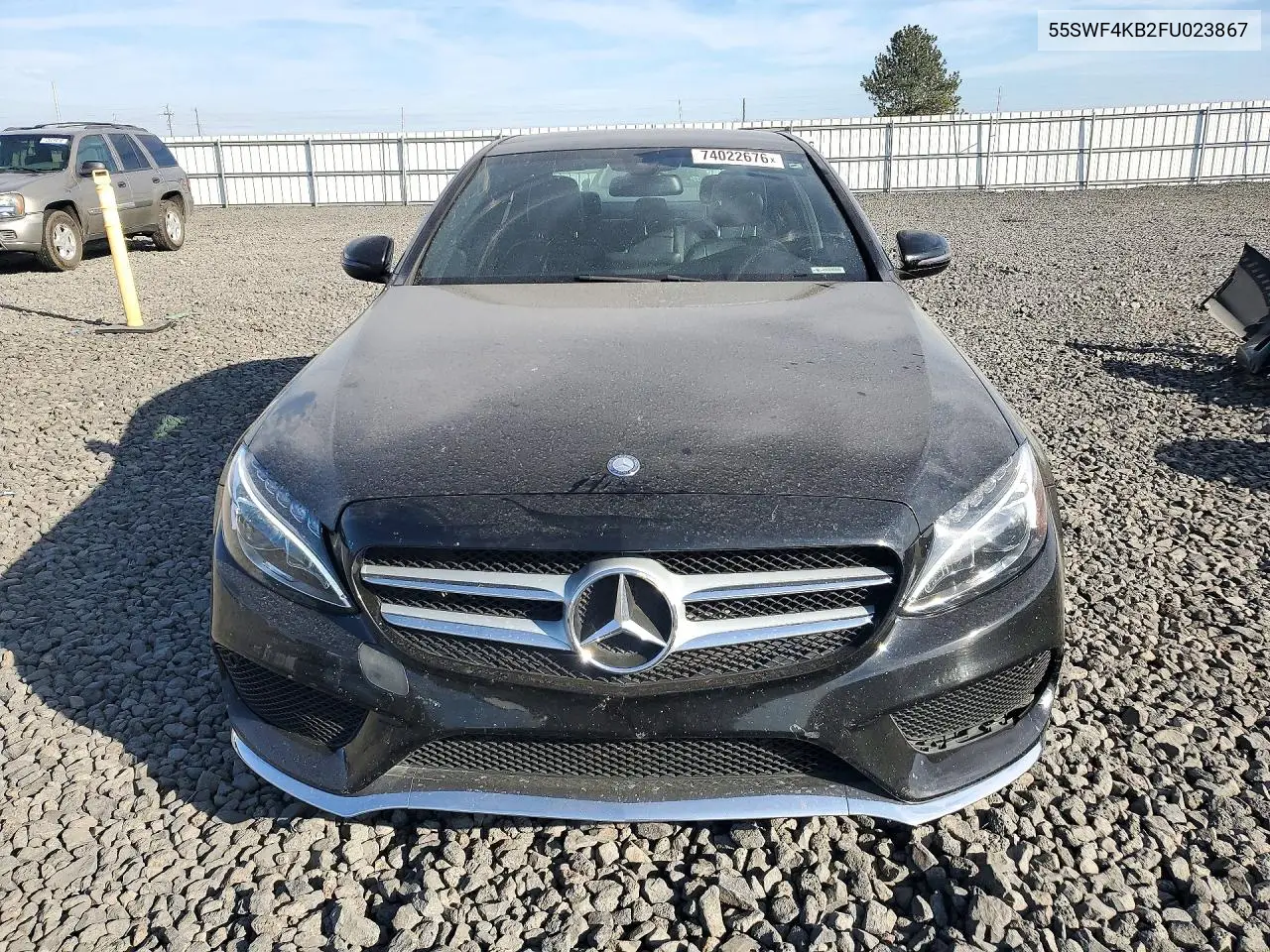 2015 MERCEDES C-KLASSE VIN 55SWF4KB2FU023867 — фото 5