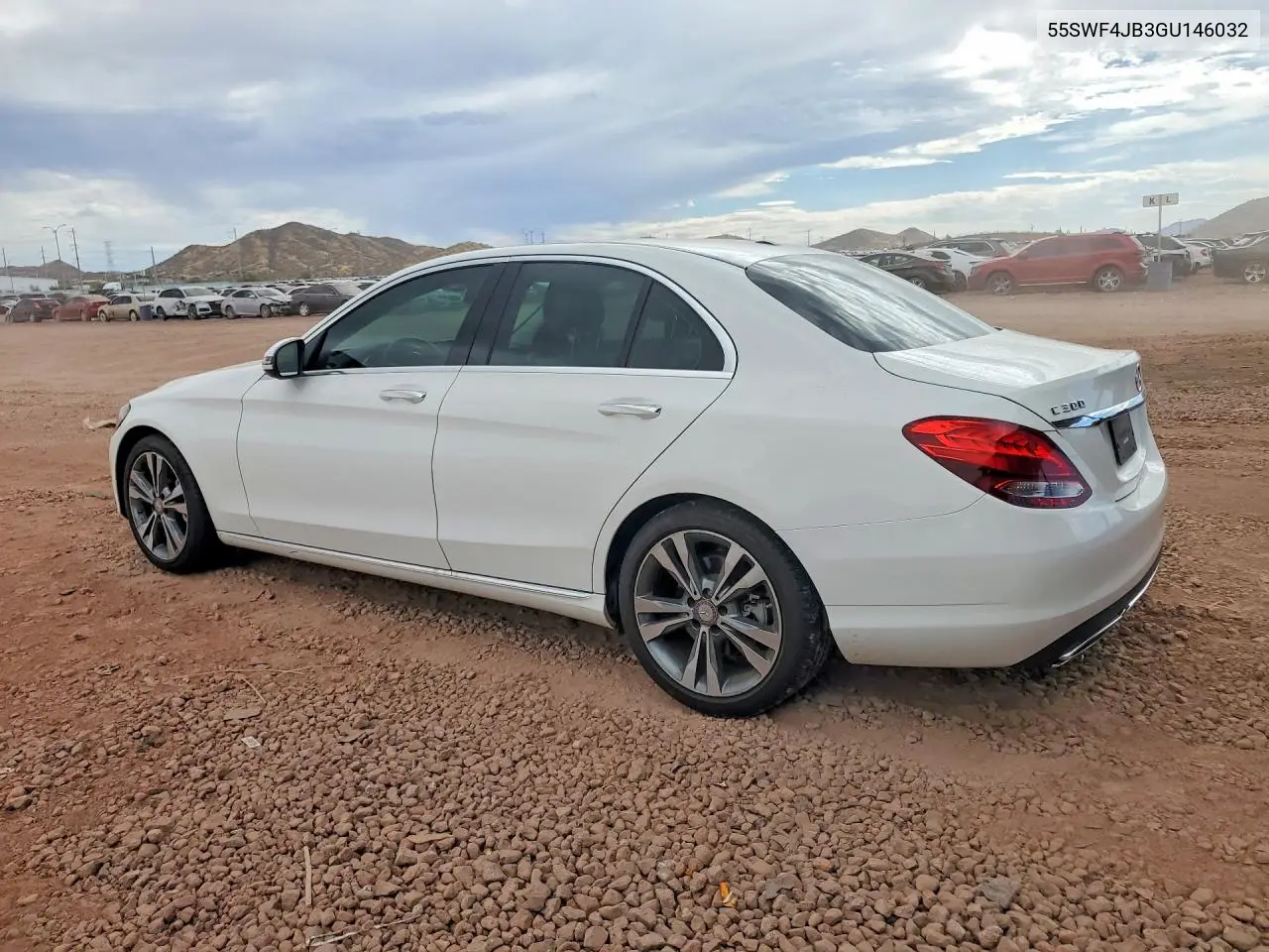 2016 MERCEDES C-KLASSE VIN 55SWF4JB3GU146032 — фото 2