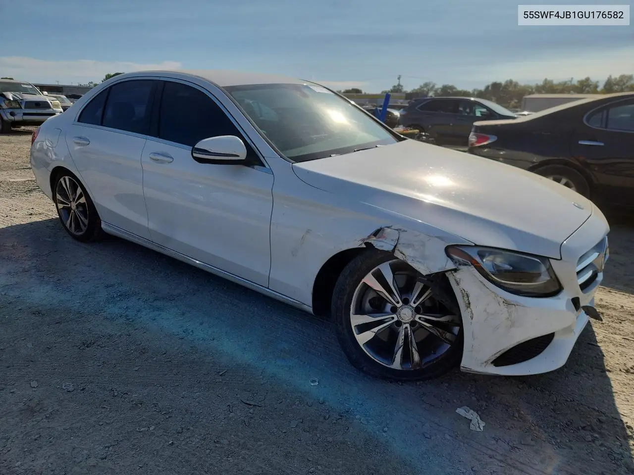 2016 MERCEDES C-KLASSE VIN 55SWF4JB1GU176582 — фото 4