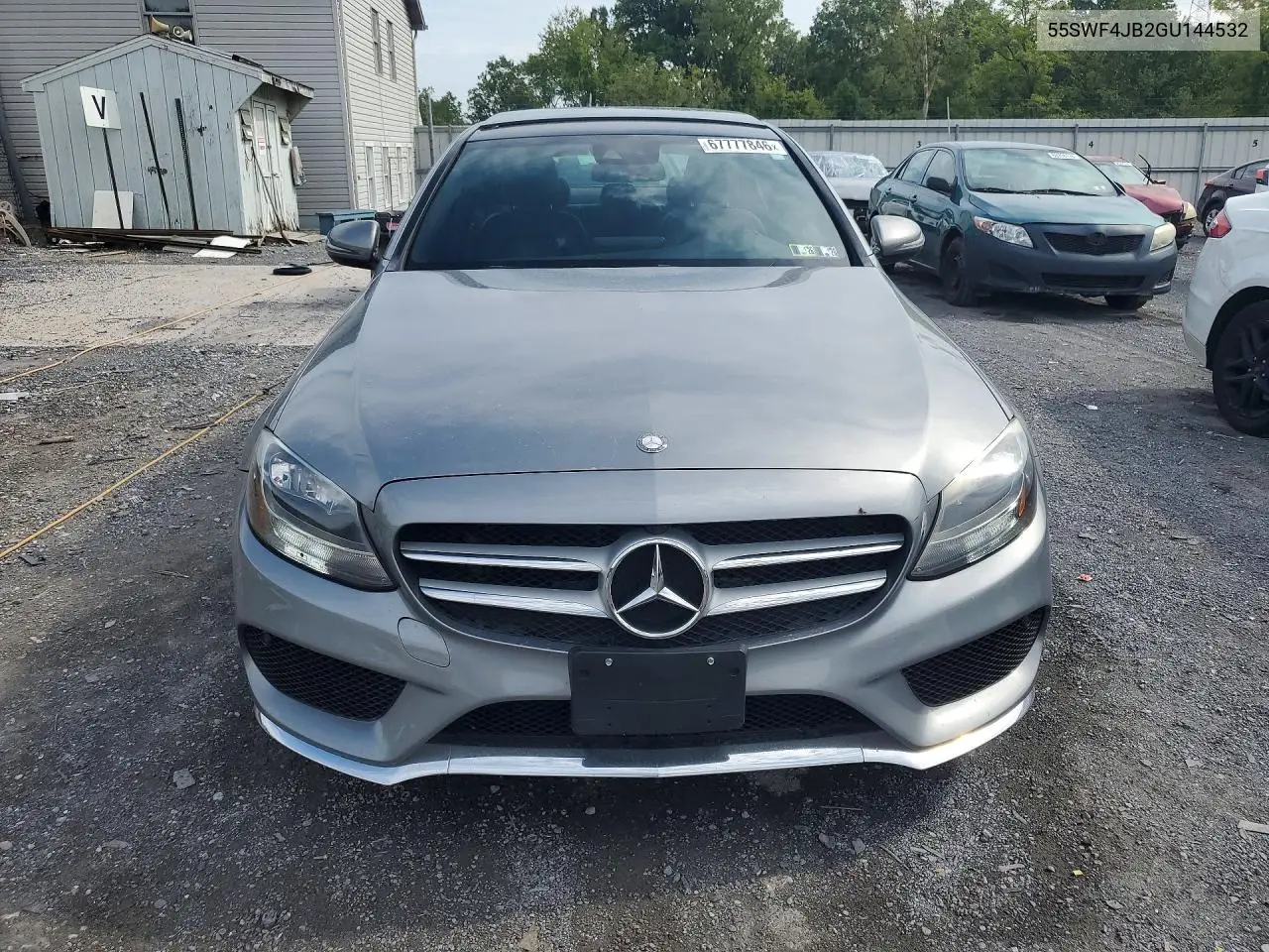 2016 MERCEDES C-KLASSE VIN 55SWF4JB2GU144532 — фото 5