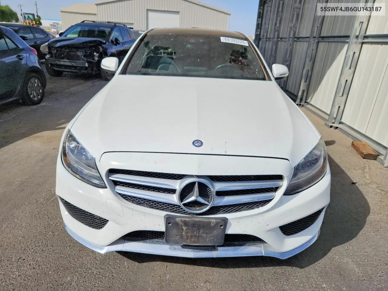2016 MERCEDES C-KLASSE VIN 55SWF4JB6GU143187 — фото 5