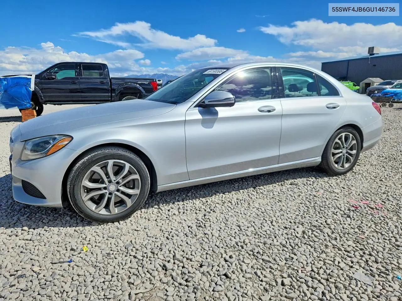 MERCEDES C-KLASSE 2016, VIN 55SWF4JB6GU146736