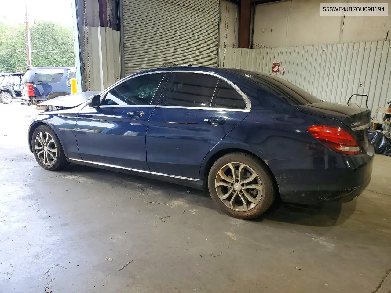2016 MERCEDES C-KLASSE VIN 55SWF4JB7GU098194 — фото 2