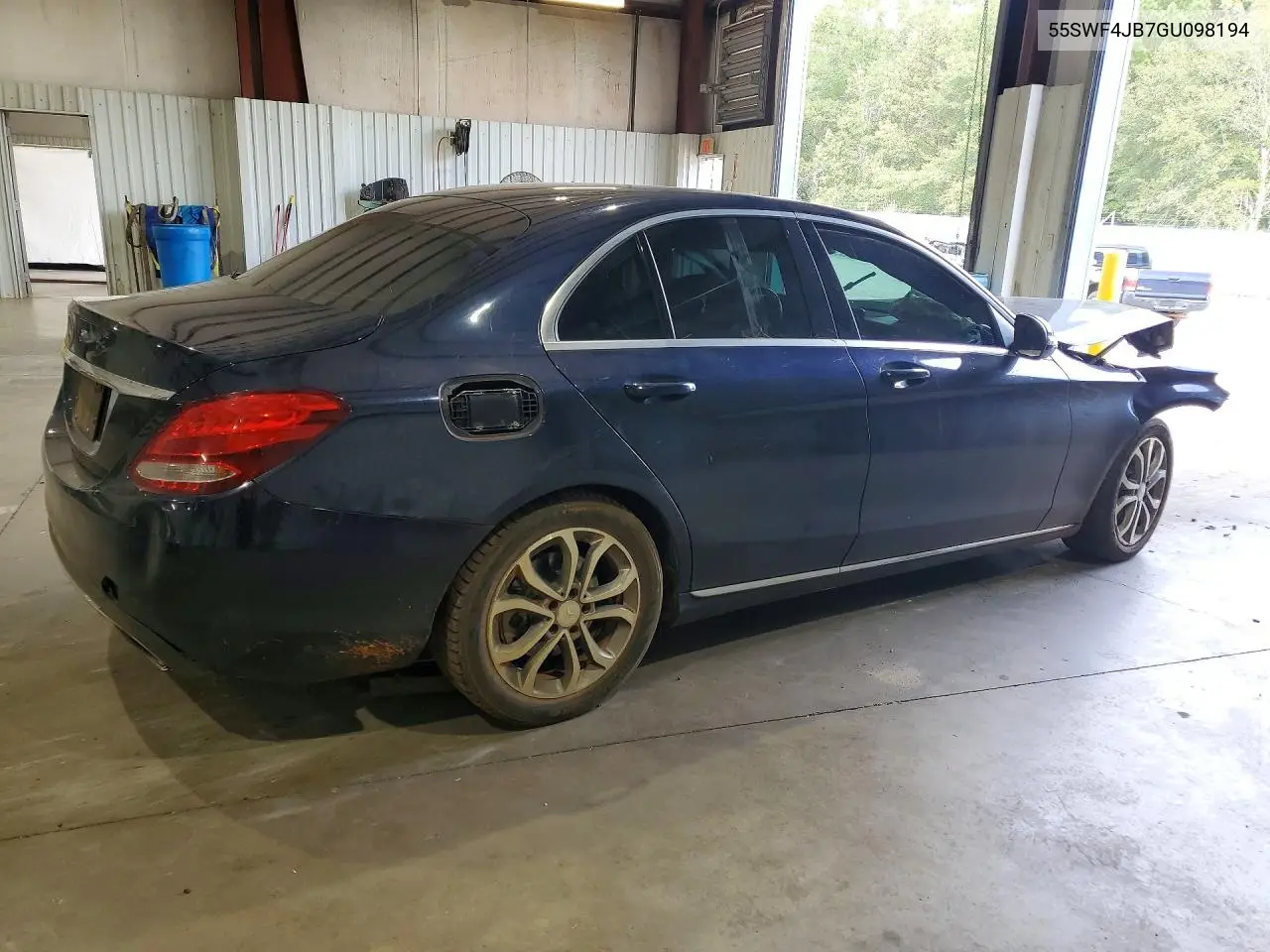 2016 MERCEDES C-KLASSE VIN 55SWF4JB7GU098194 — фото 3