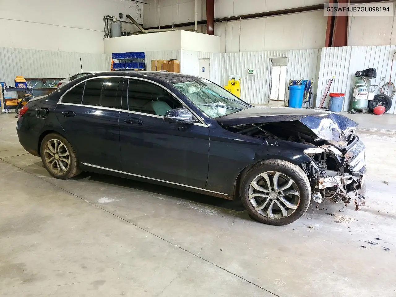 2016 MERCEDES C-KLASSE VIN 55SWF4JB7GU098194 — фото 4