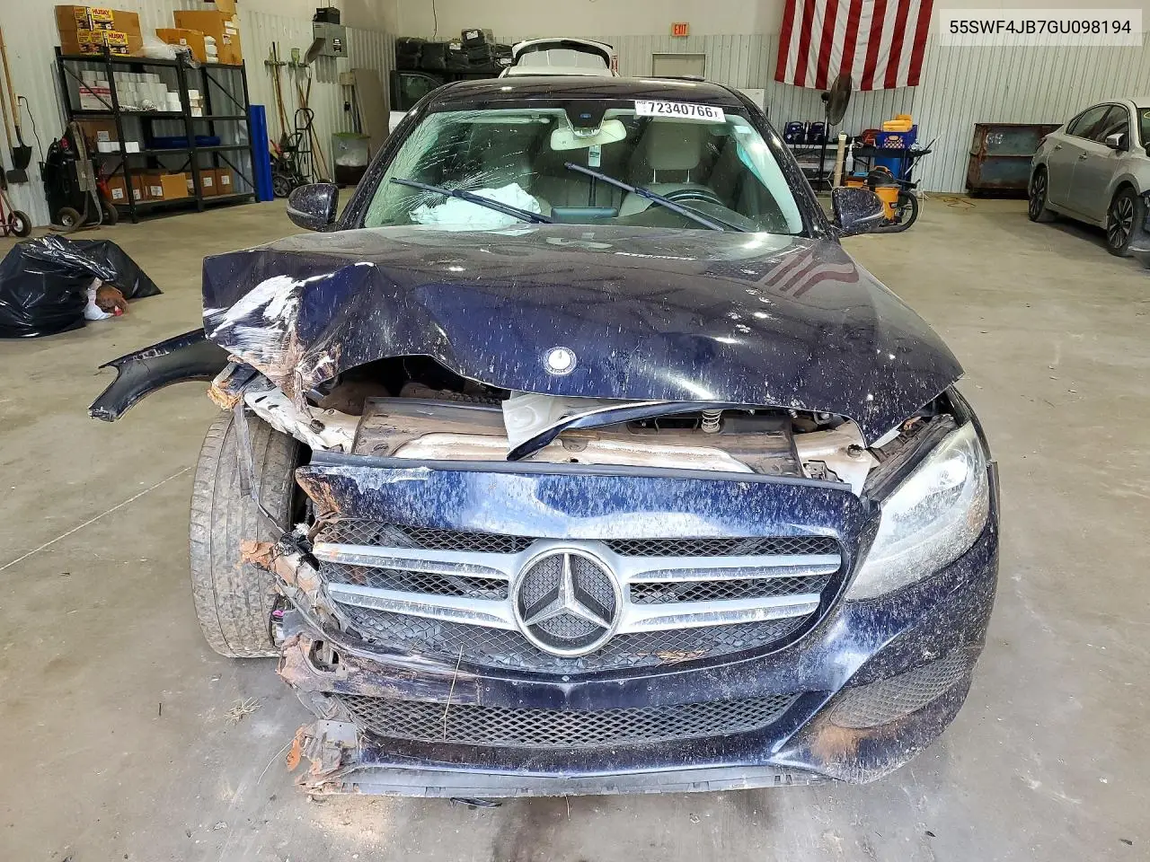 2016 MERCEDES C-KLASSE VIN 55SWF4JB7GU098194 — фото 5