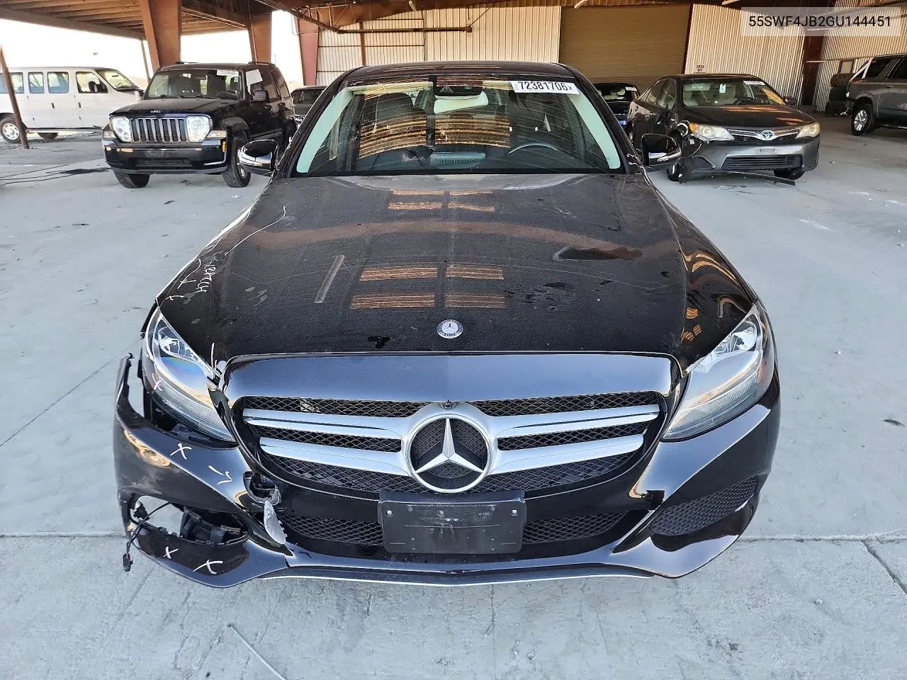 2016 MERCEDES C-KLASSE VIN 55SWF4JB2GU144451 — фото 5