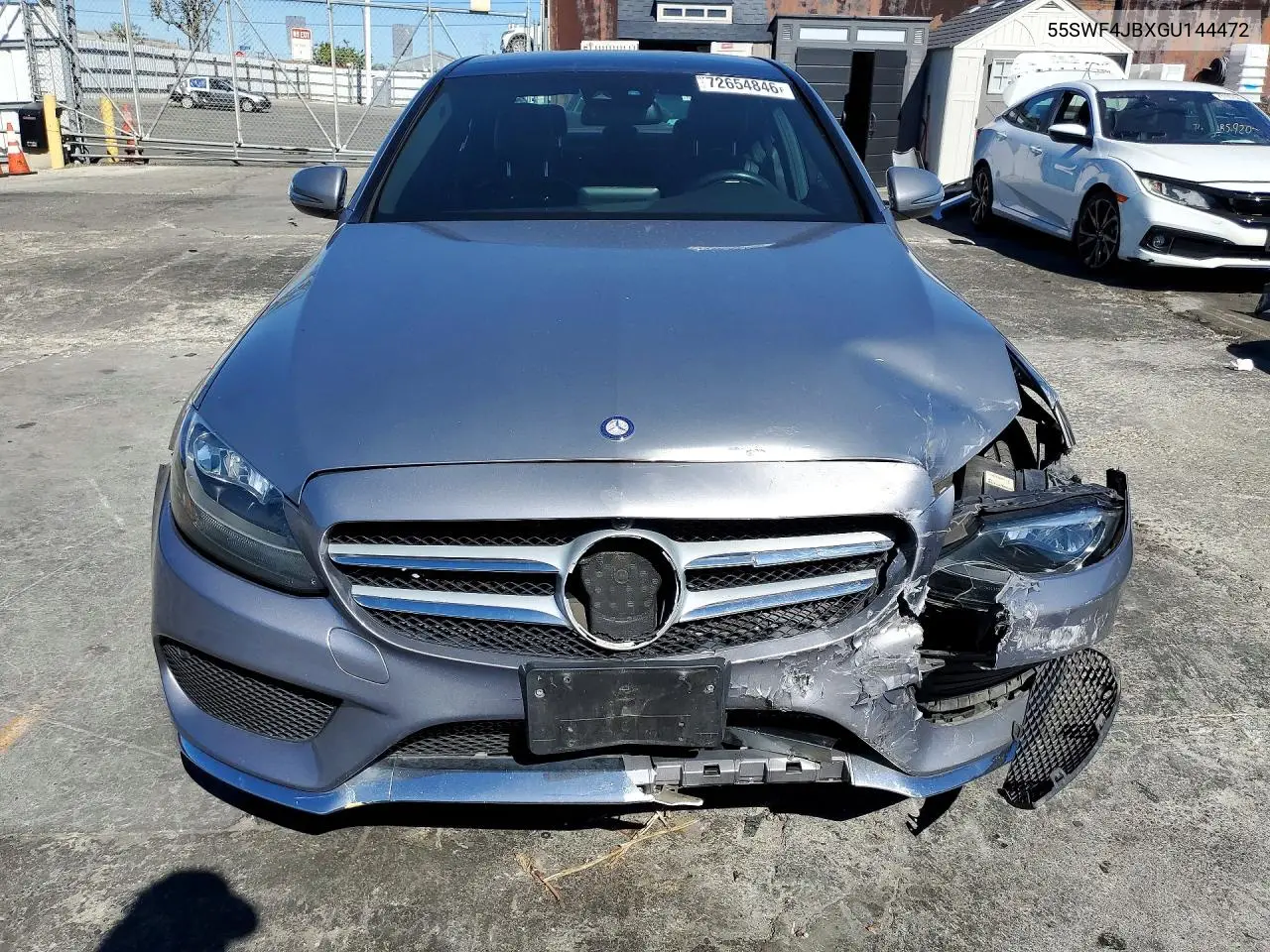 2016 MERCEDES C-KLASSE VIN 55SWF4JBXGU144472 — фото 5