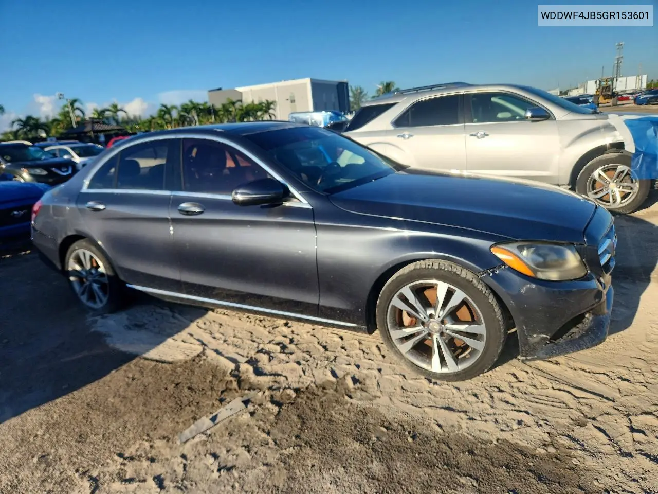 2016 MERCEDES C-KLASSE VIN WDDWF4JB5GR153601 — фото 4
