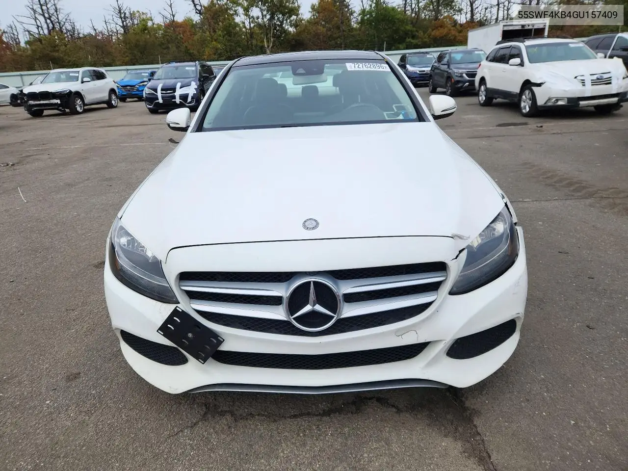 2016 MERCEDES C-KLASSE VIN 55SWF4KB4GU157409 — фото 5