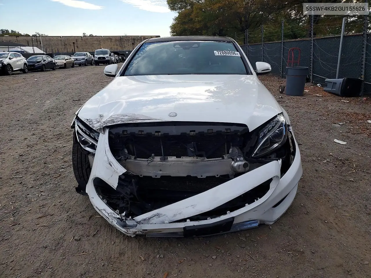 2016 MERCEDES C-KLASSE VIN 55SWF4KB2GU155626 — фото 5