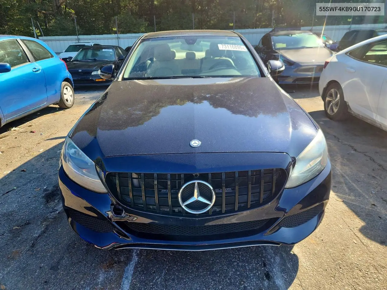 2016 MERCEDES C-KLASSE VIN 55SWF4KB9GU170723 — фото 5
