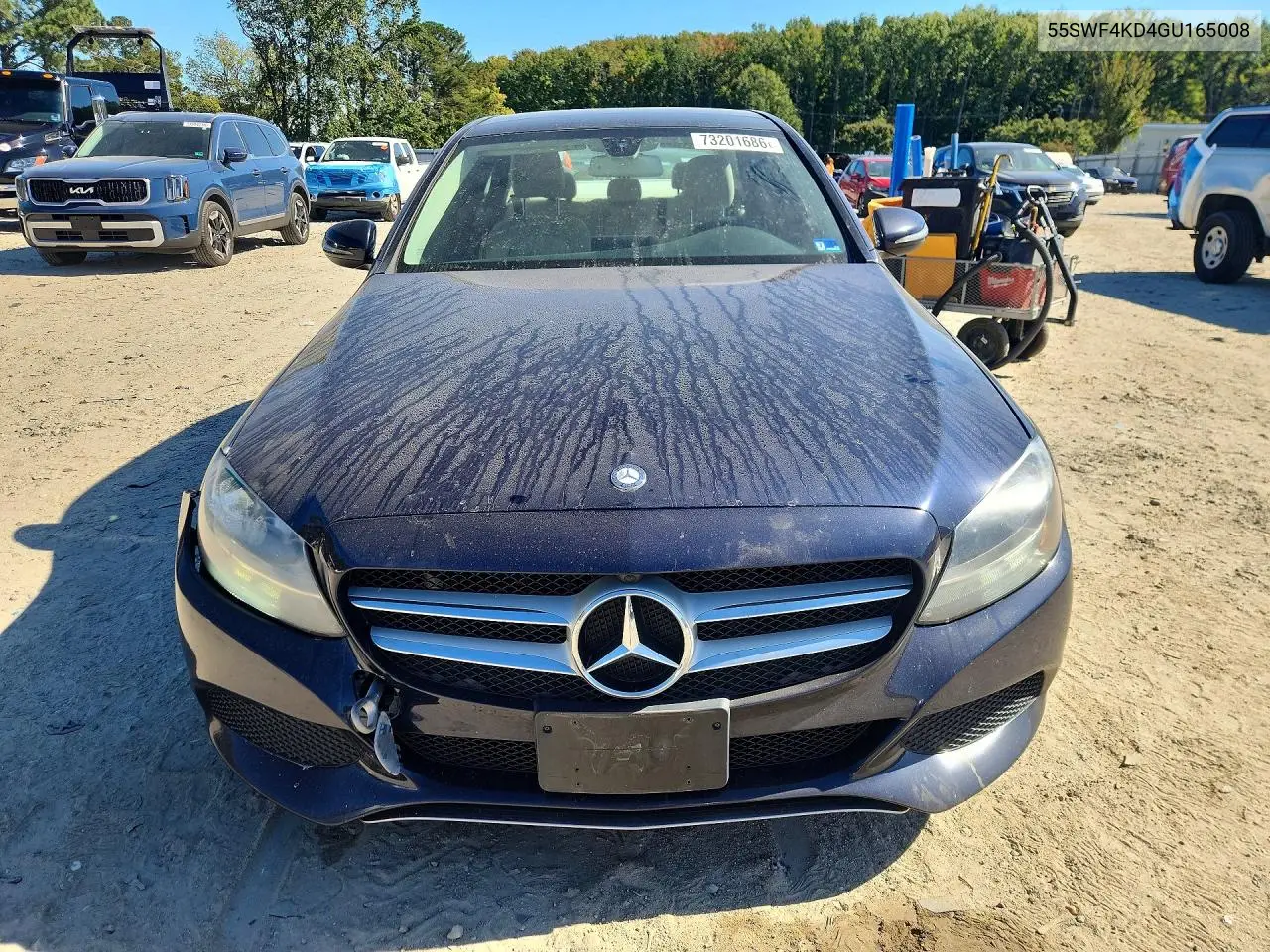2016 MERCEDES C-KLASSE VIN 55SWF4KB4GU165008 — фото 5
