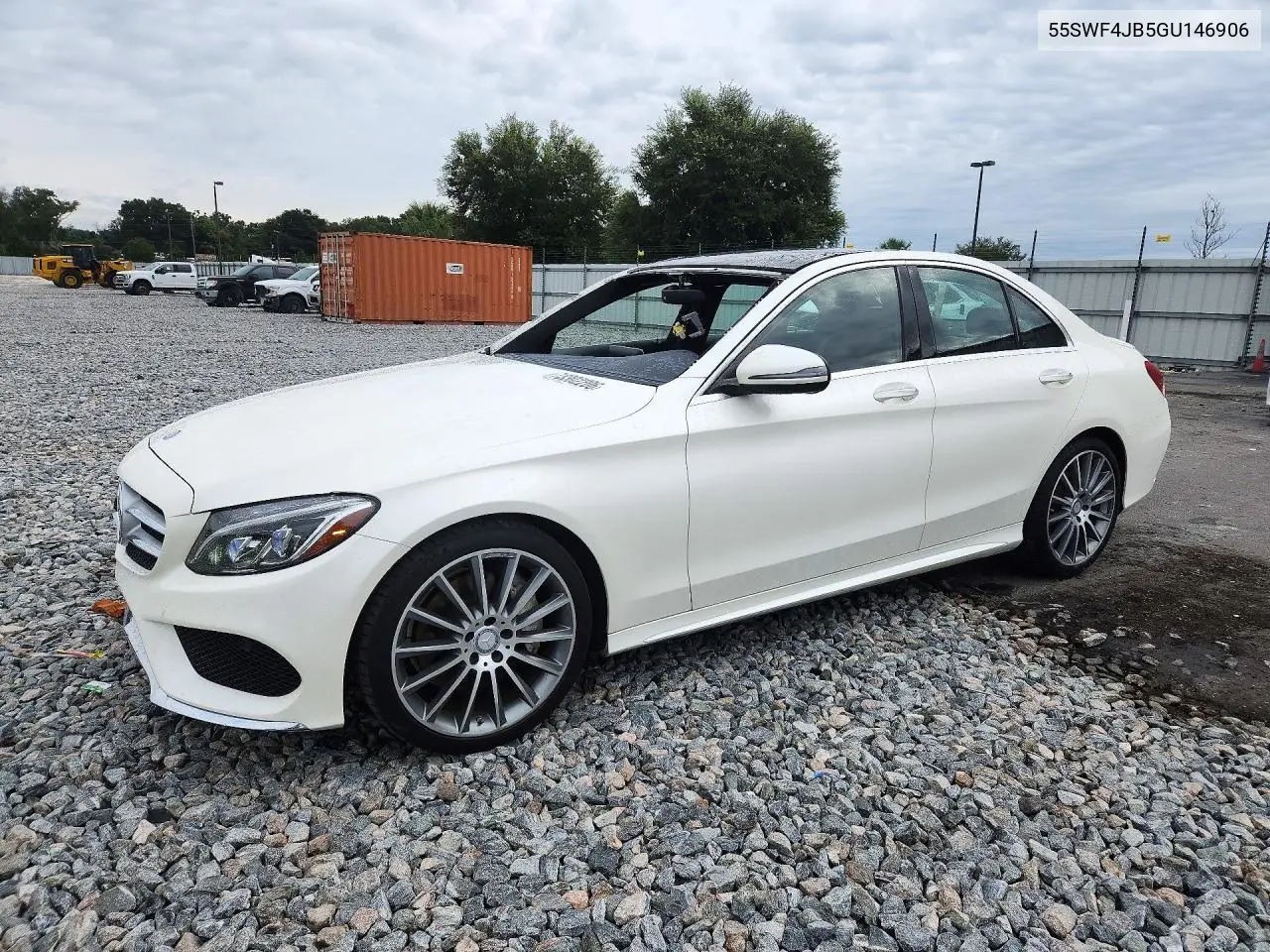MERCEDES C-KLASSE 2016, VIN 55SWF4JB5GU146906