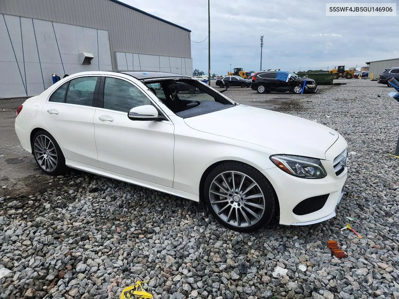2016 MERCEDES C-KLASSE VIN 55SWF4JB5GU146906 — фото 4