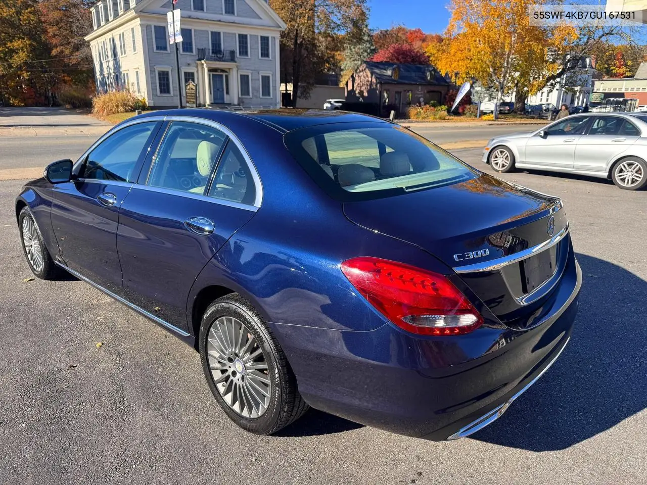 2016 MERCEDES C-KLASSE VIN 55SWF4KB7GU167531 — фото 3