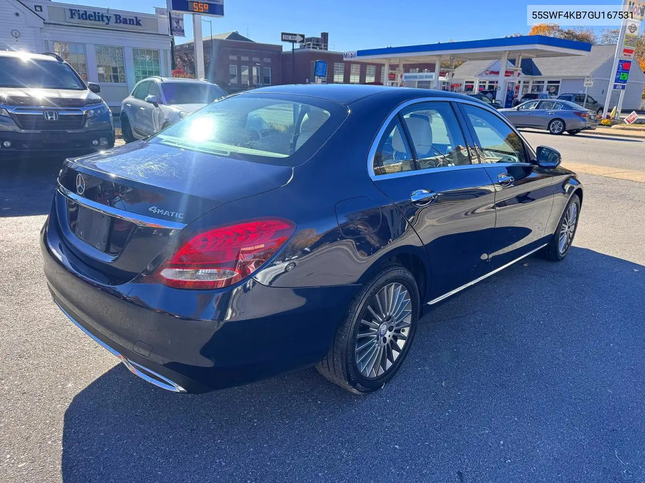 2016 MERCEDES C-KLASSE VIN 55SWF4KB7GU167531 — фото 4