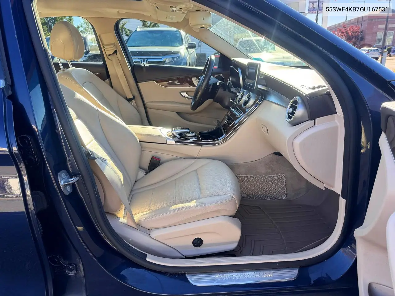 2016 MERCEDES C-KLASSE VIN 55SWF4KB7GU167531 — фото 5