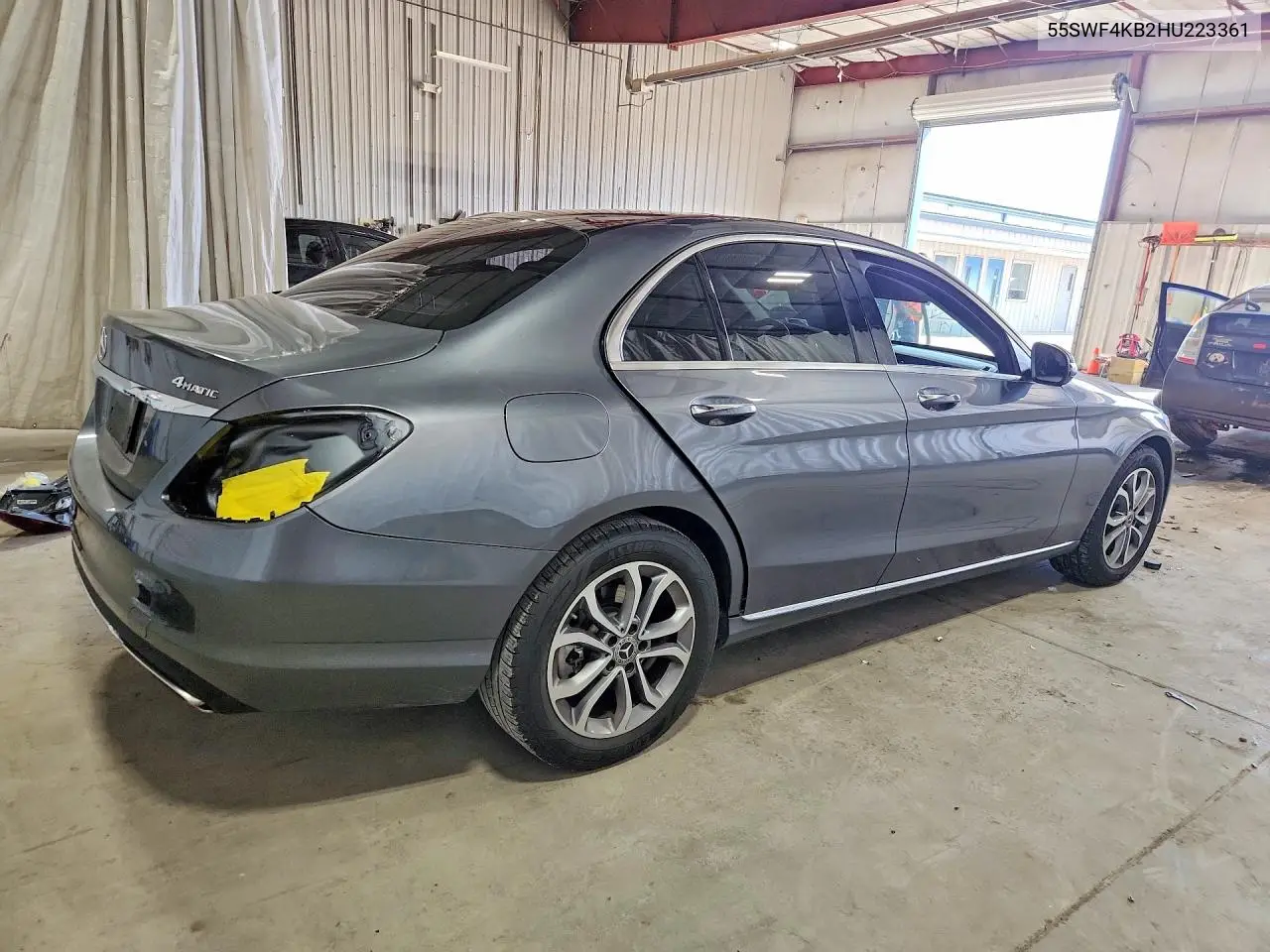 2017 MERCEDES C-KLASSE VIN 55SWF4KB2HU223361 — фото 3