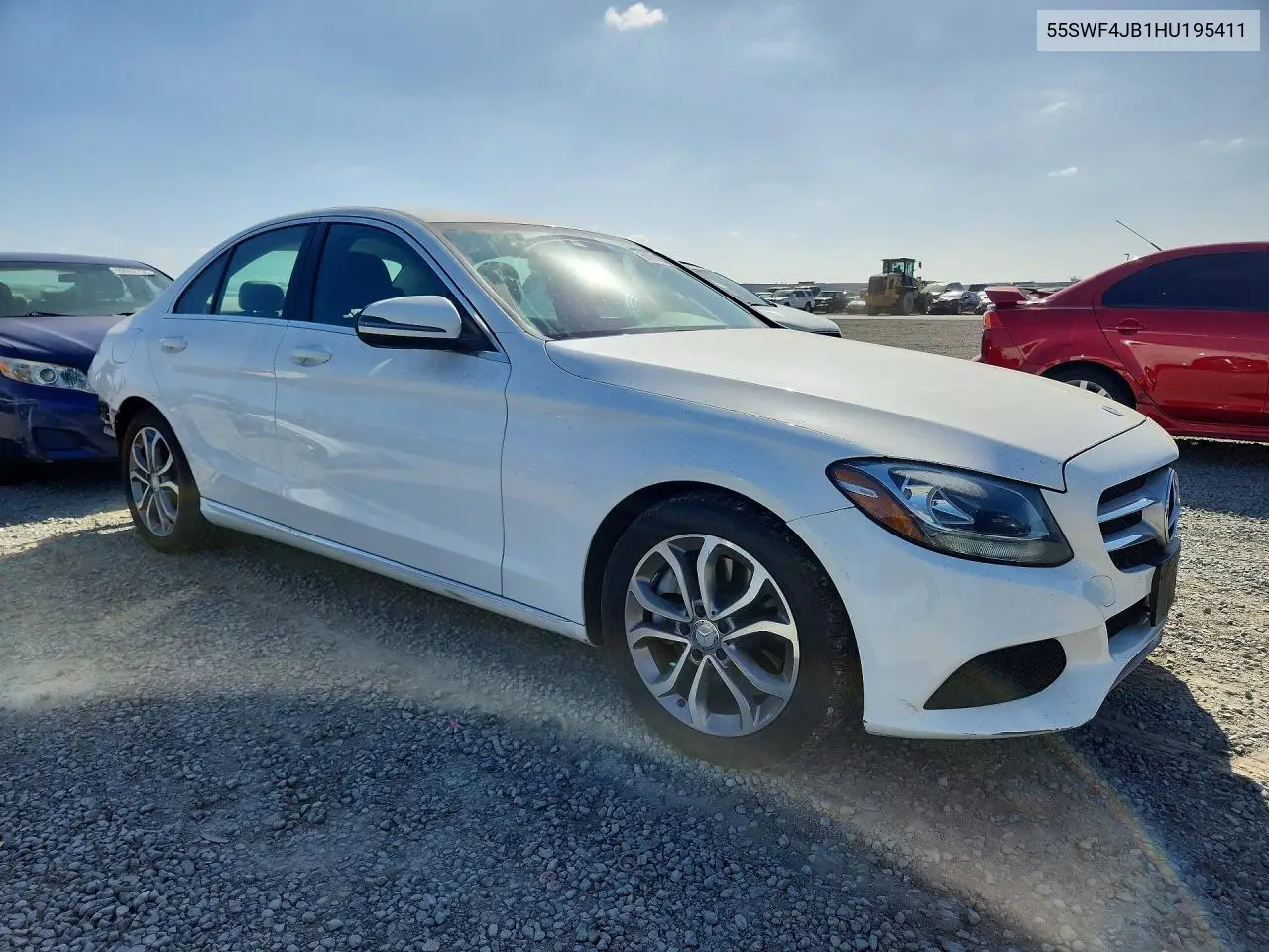 2017 MERCEDES C-KLASSE VIN 55SWF4JB1HU195411 — фото 4