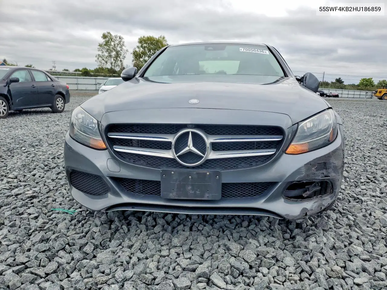 2017 MERCEDES C-KLASSE VIN 55SWF4KB2HU186859 — фото 5
