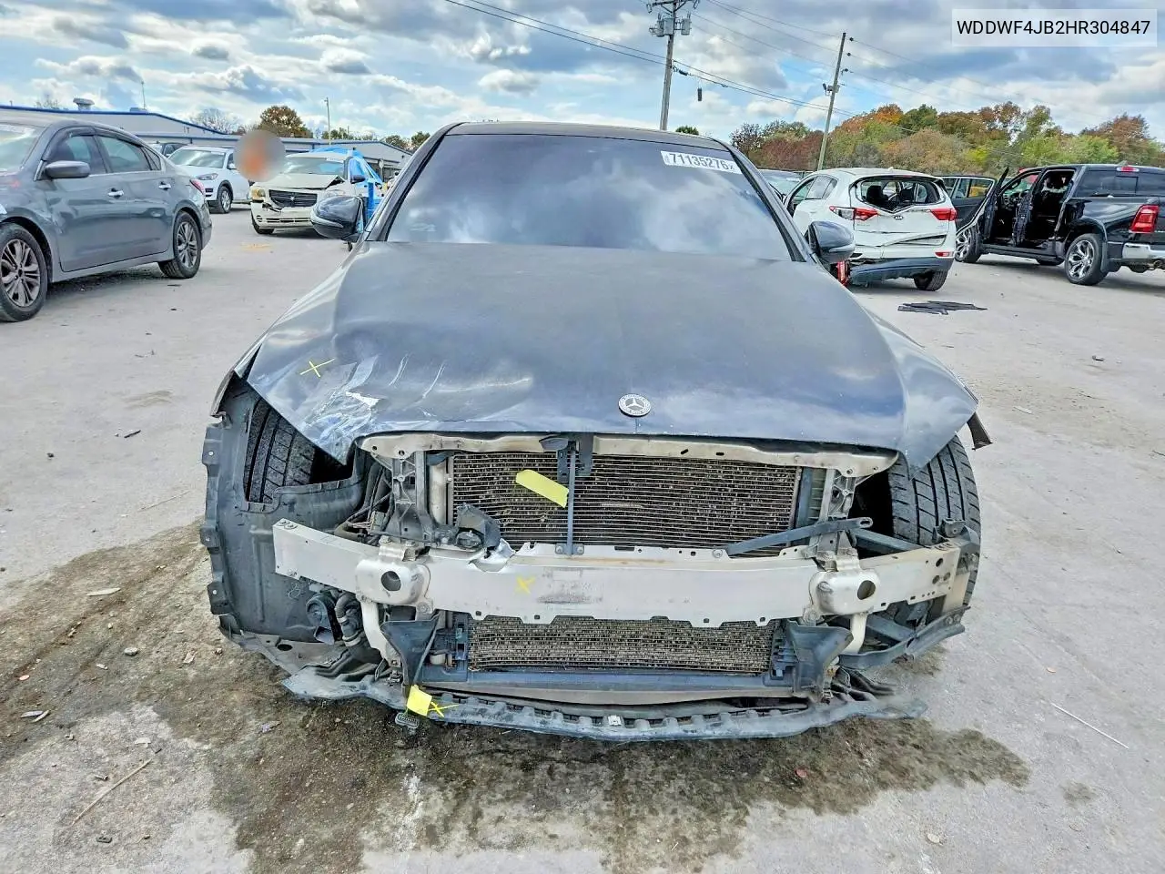 2017 MERCEDES C-KLASSE VIN WDDWF4JB2HR304847 — фото 5