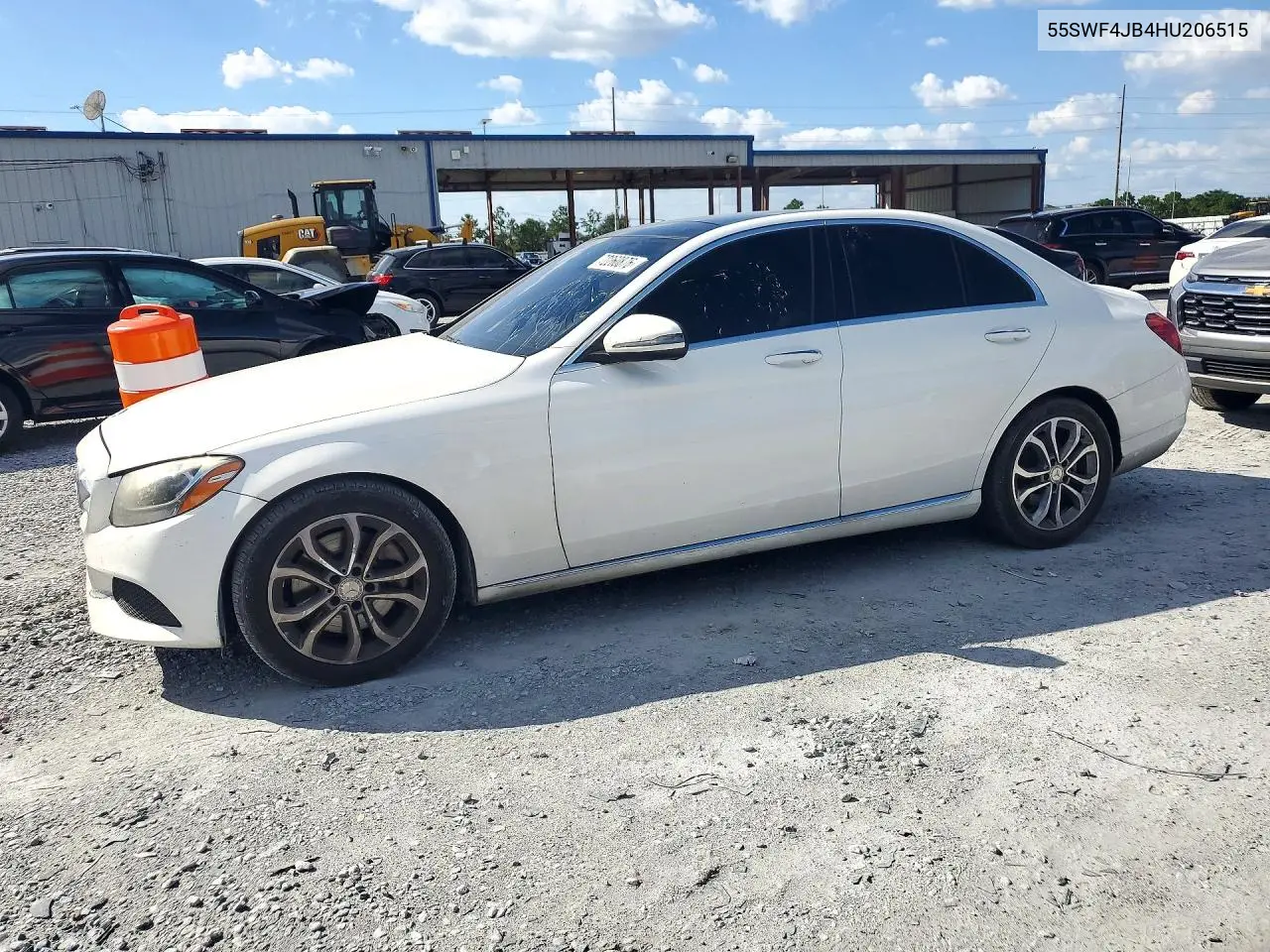 MERCEDES C-KLASSE 2017, VIN 55SWF4JB4HU206515