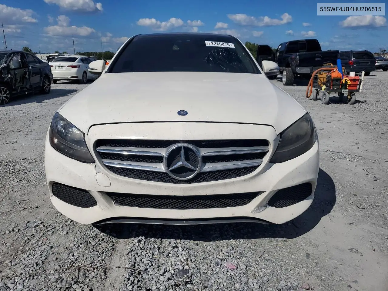 2017 MERCEDES C-KLASSE VIN 55SWF4JB4HU206515 — фото 5
