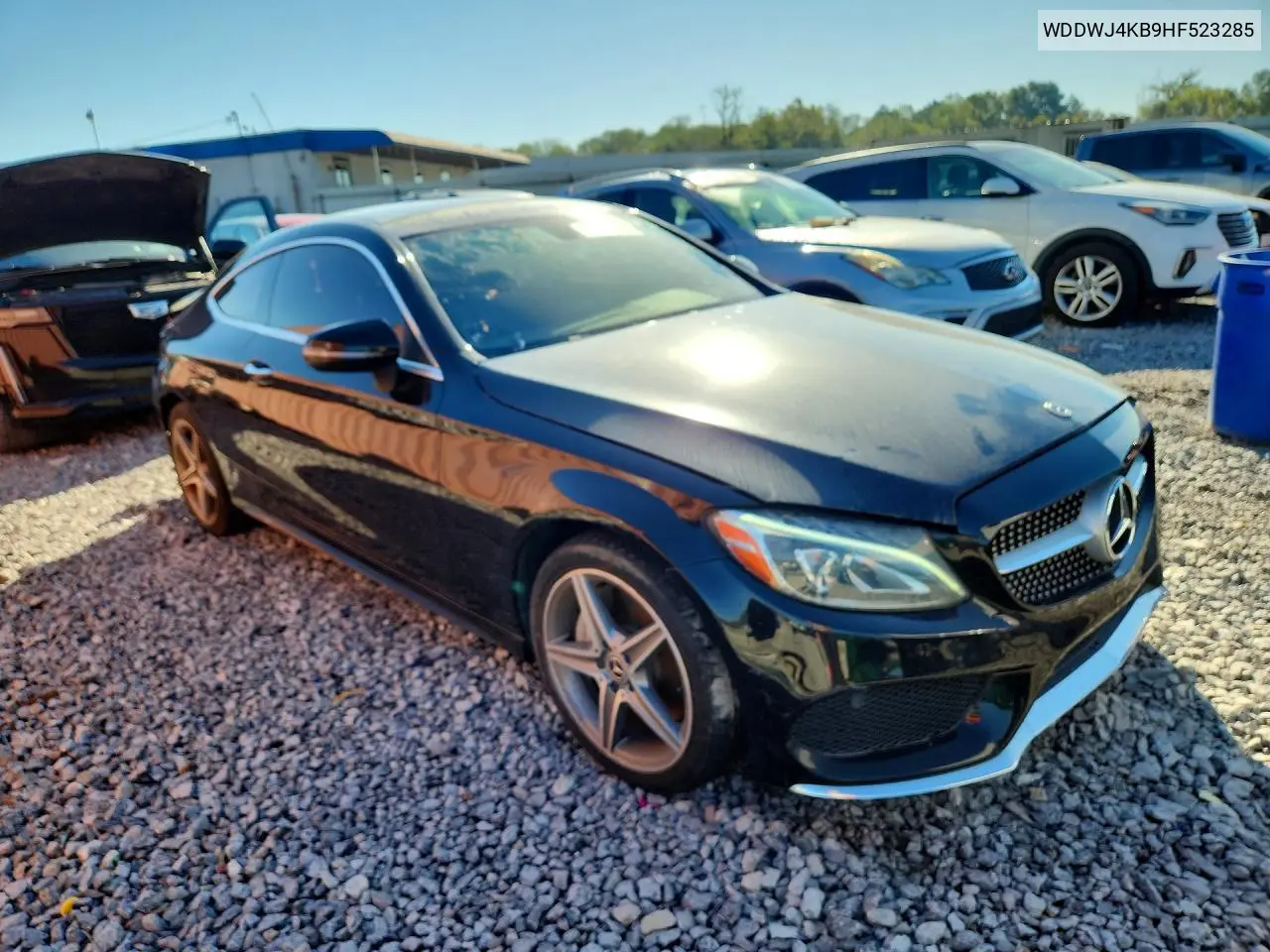 2017 MERCEDES C-KLASSE VIN WDDWJ4KB9HF523285 — фото 4