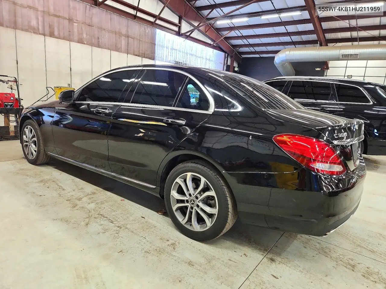 2017 MERCEDES C-KLASSE VIN 55SWF4KB1HU211959 — фото 2