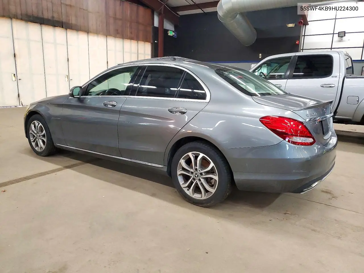 2017 MERCEDES C-KLASSE VIN 55SWF4KB9HU224300 — фото 2