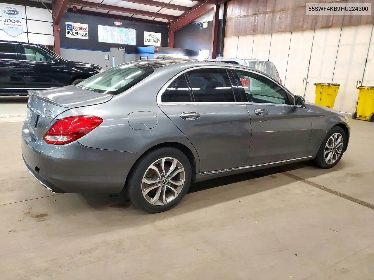 2017 MERCEDES C-KLASSE VIN 55SWF4KB9HU224300 — фото 3