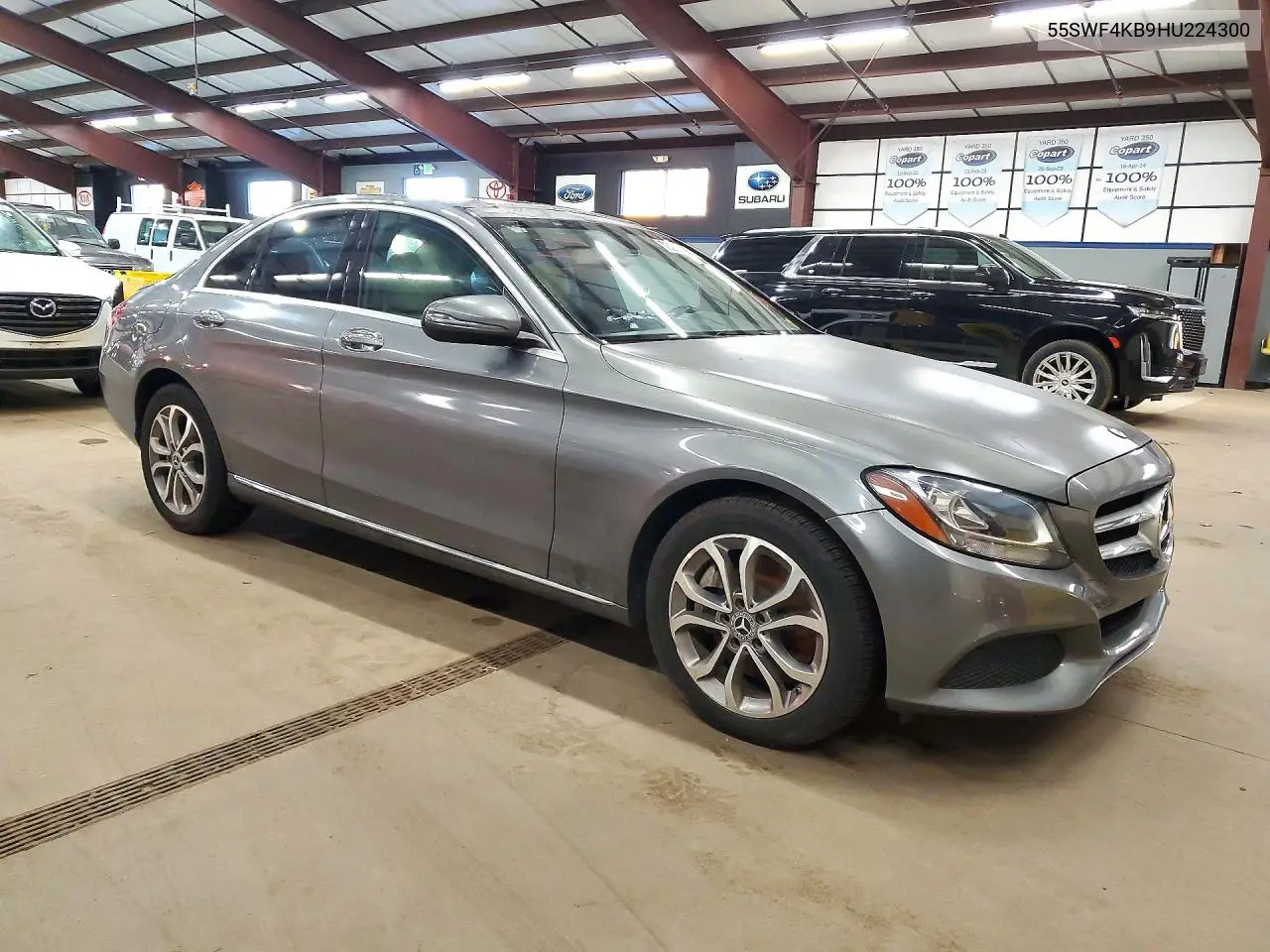 2017 MERCEDES C-KLASSE VIN 55SWF4KB9HU224300 — фото 4