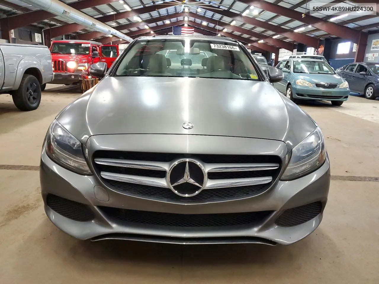 2017 MERCEDES C-KLASSE VIN 55SWF4KB9HU224300 — фото 5
