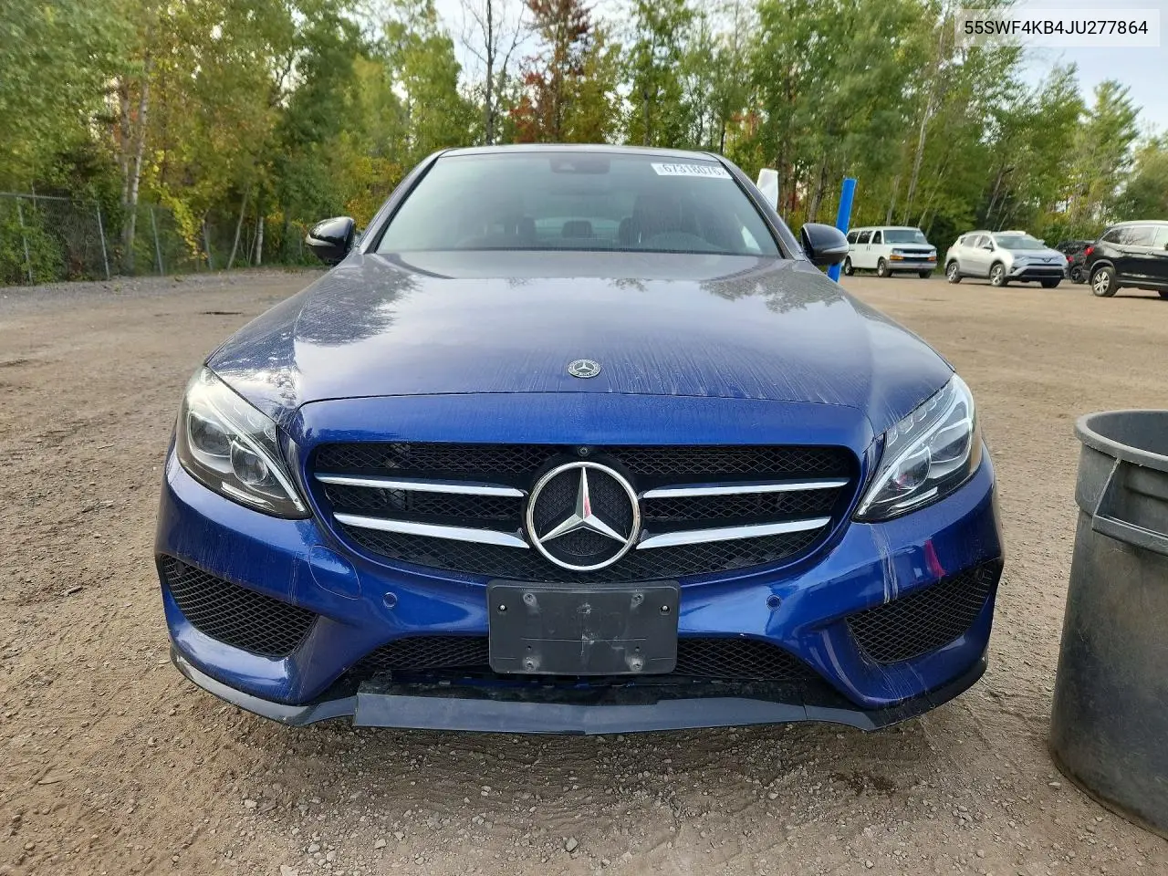 2018 MERCEDES C-KLASSE VIN 55SWF4KB4JU277864 — фото 5